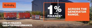 Kubota 1% finance